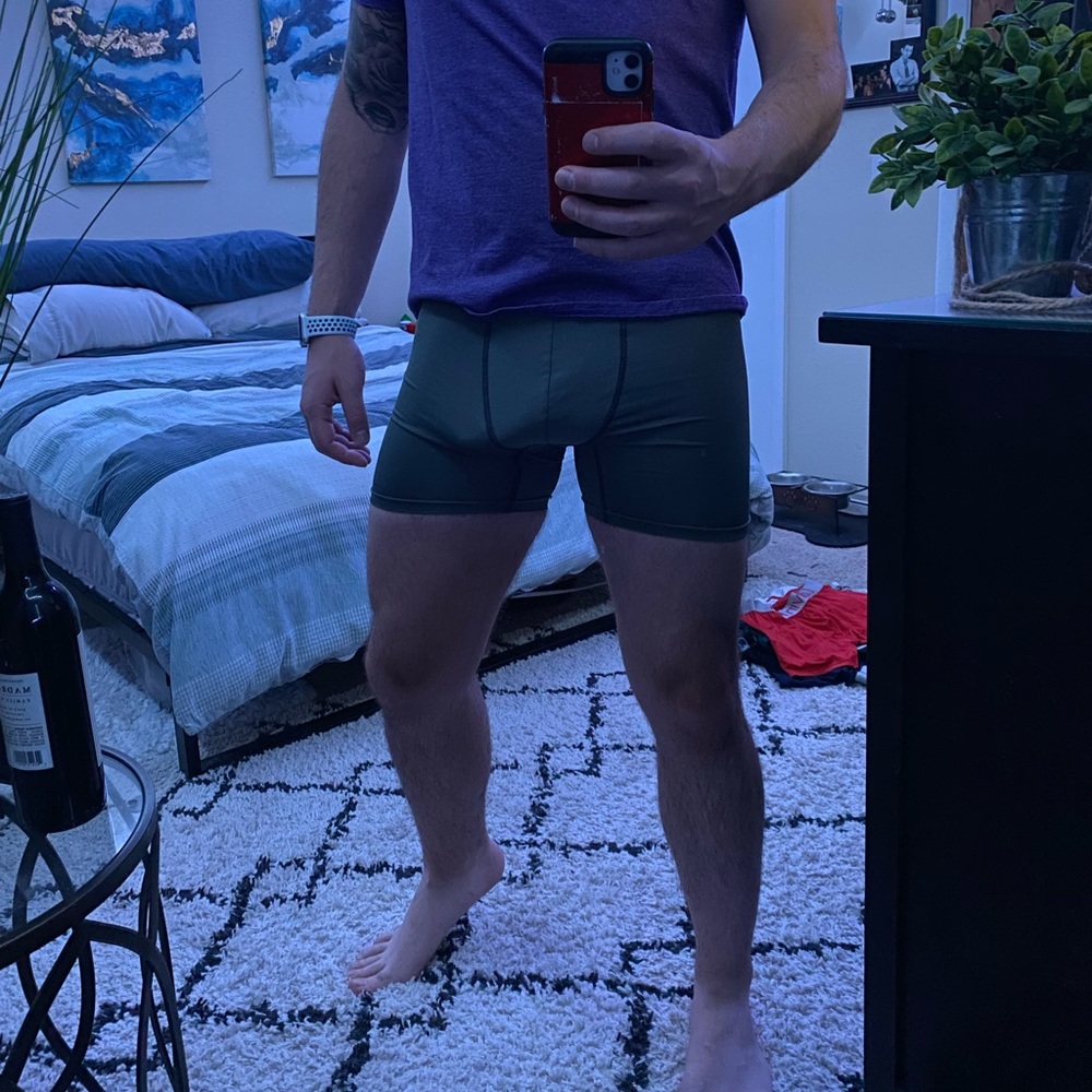 Size medium Reebok underwear grey and purple